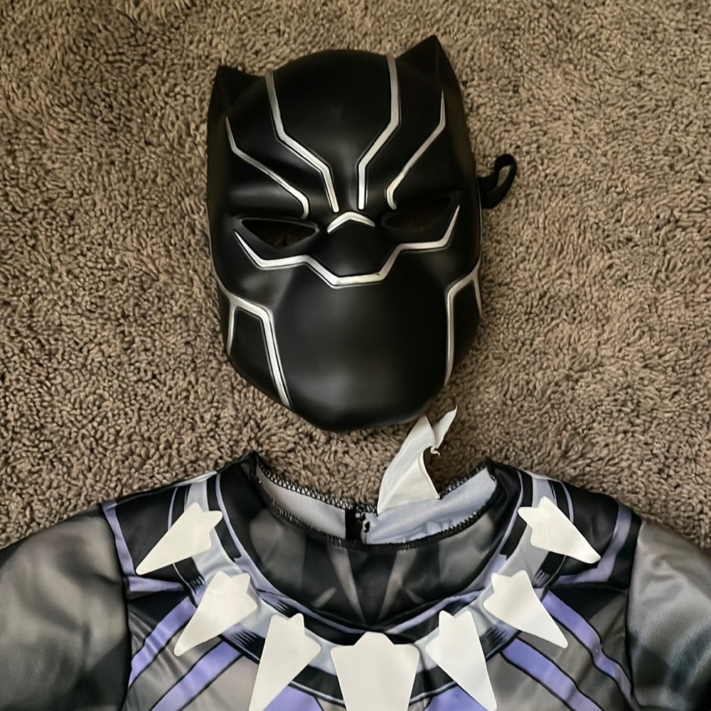 Black Panther Costume Boys 6/7